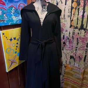 EFFIE’S HEART Long Black Hoodie